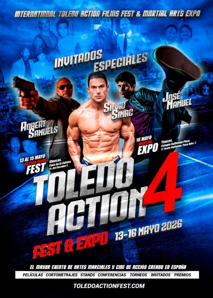 Toledo Action 4 (2026): programa, invitados y seminarios del festival de cine de acción y artes marciales 2